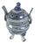 Antique Chinese Blue and White Tripod Incense Burner For Sale