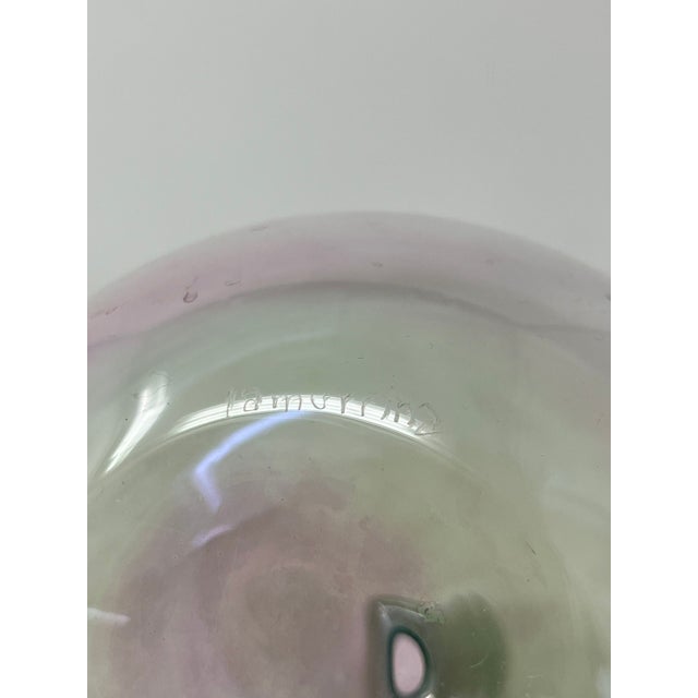 2010s Lovely Pink Murano Vase With Stopper For Sale - Image 5 of 6