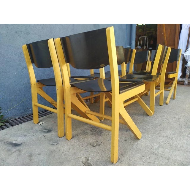 1990s Dining Chairs from Baumann, 1990s, Set of 8 For Sale - Image 5 of 18