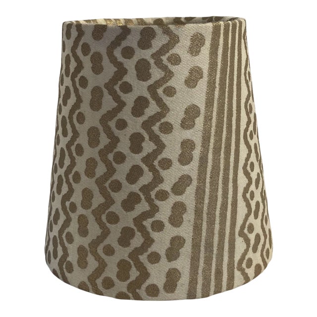 Fortuny Tapa Stripe Chandelier Shade For Sale