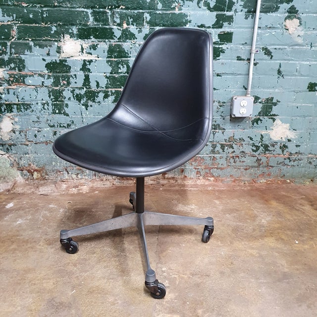 Herman Miller Upholstered Eames Shell Task Chair | Chairish