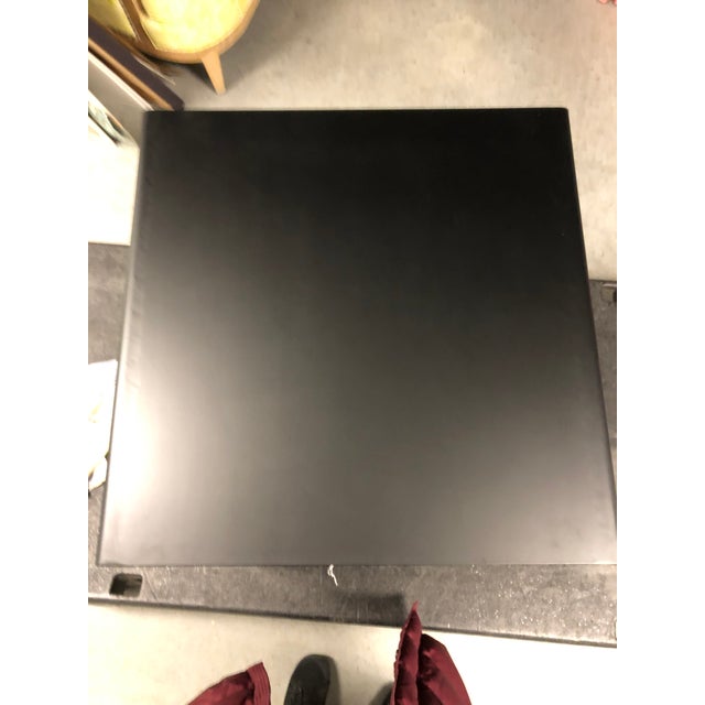 2020s Yves Black Metal Side Table For Sale - Image 5 of 6