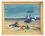 Renzo Vespignani, On the Beach, Oil on Canvas, 1955 For Sale