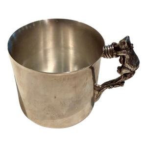 Vintage Reed and Barton Child's Silver Plate Pooh Bear Cup