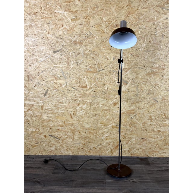 Vintage Space Age Floor Lamp in Metal, 1960s For Sale - Image 9 of 18