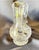 Transparent Vintage Cut Crystal Vase Vessel Pitcher, Hobstar & Starburst Pattern For Sale - Image 8 of 10