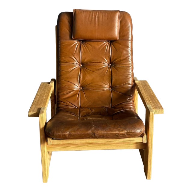 Scandinavian Lounge Chair by Yngve Ekström for Swedese, 1960s For Sale