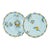 Late 19th Century Émile Gallé “Animaux Héraldiques” Faience Plates - Pair For Sale