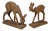 Mid-Century Deer Sculptures in Terracotta by Else Bach for Karlsruhe Majolica, 1950s, Set of 2 For Sale