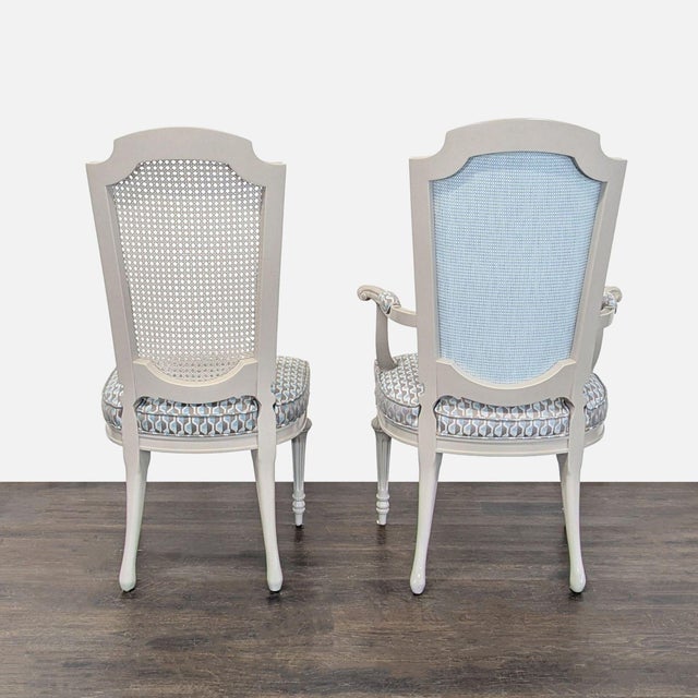 2000 - 2009 Set of Six French Style Dining Chairs For Sale - Image 5 of 7