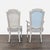 2000 - 2009 Set of Six French Style Dining Chairs For Sale - Image 5 of 7