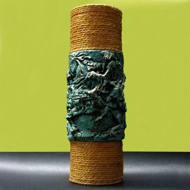 Modern Vase by Alfredo Fanciullacci for Fratelli Fanciullacci, 1960s For Sale - Image 3 of 8