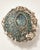 Vintage Glass Fishing Float With Rope Netting & Barnacles For Sale - Image 4 of 4