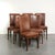 Sheepskin Dining Chairs in Cognac Color, Set of 6 For Sale - Image 18 of 18