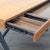 Moe's Industrial Style Desk With Solid Wood Top and Metal Legs For Sale - Image 9 of 11