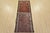 Hamedan Runner 2’4” X 9’7” Red Wool Vintage Tribal Hand-Knotted Rug For Sale - Image 12 of 13