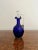 Mid 19th Century Mary Gregory Blue Glass Decanter, 1860s For Sale - Image 5 of 7