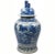 Large Chinese Blue & White Porcelain Ginger Jar With Foo Dog Lid For Sale - Image 13 of 13