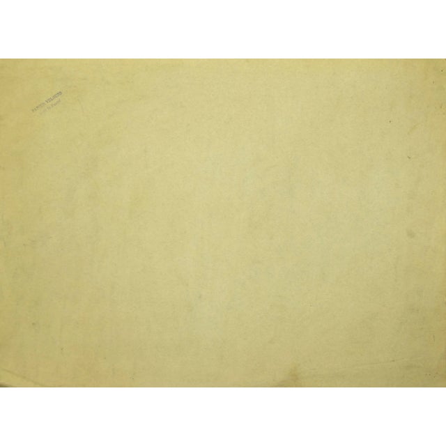 Portrait is an original drawing in colored pastels on paper velours (pour le pastel), realized by Anonymous Artist of XX...