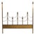 Mastercraft Vintage Brass King Headboard For Sale