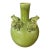 Whimsical Italian Ceramic Frog Bud Vase For Sale