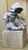Metal Cherub Garden Ornament Statue For Sale - Image 7 of 11
