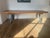 Black Large Antique Oak Bench For Sale - Image 8 of 18
