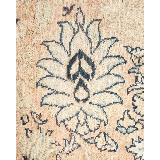 Traditional Mogul, One-of-a-Kind Hand-Knotted Area Rug in Beige, 6' 1" x 9' 0" For Sale - Image 3 of 8