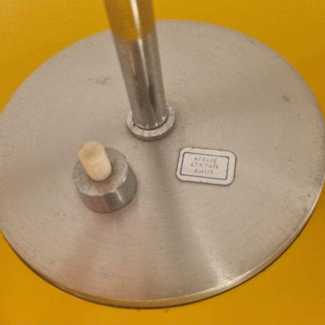 Yellow Bumling Pendant Lamp by Anders Pehrson for Ateljé Lyktan, 1970s For Sale - Image 9 of 13
