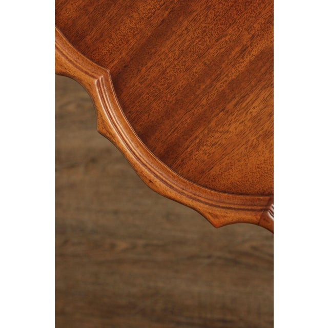 Georgian Style Mahogany Tilt Top Table For Sale In Philadelphia - Image 6 of 18