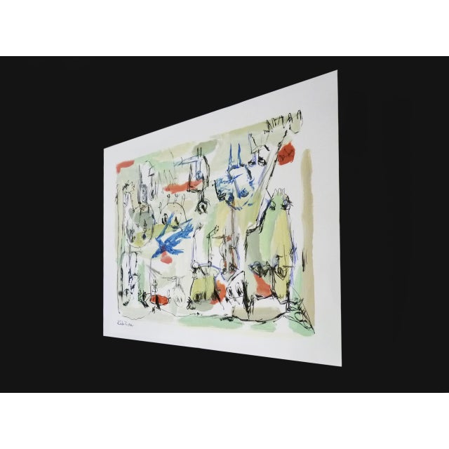 Kabian, 1980s, Paint & Paper For Sale - Image 4 of 8