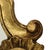 French Baroque Gold-Leaf Gilded Mirror with Crest, 1960s For Sale - Image 11 of 18
