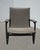 Carl Hansen Black & Gray Woven Lounge Chair by Carl Hansen & Son Ch25 Modern For Sale - Image 4 of 15