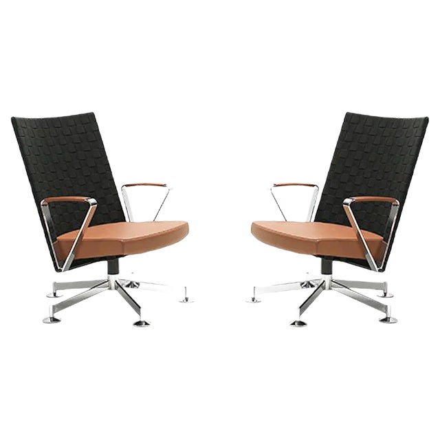 Set of Swivel Lounge Armchairs from König + Neurath, 2004 For Sale