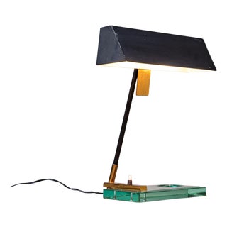 Mid 20th Century Table Lamp, Fontana Arte, Italy For Sale