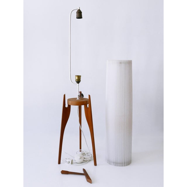 Mid-Century Modern Scandinavian 2-Flamed Floor Lamp, 1960s For Sale - Image 16 of 18
