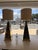 Pyramid Lamps in Brass, 1980s, Set of 2 For Sale - Image 15 of 18