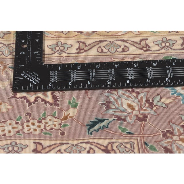 Late 20th Century Vintage Persian Tabriz Rug - 06'08 X 10'00 For Sale In Dallas - Image 6 of 9
