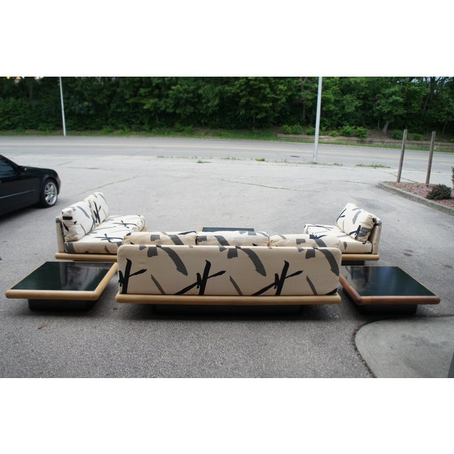 Mid Century Modern Milo Baughman Thayer Coggin Platform Sofas & Coffee Tables For Sale - Image 12 of 18