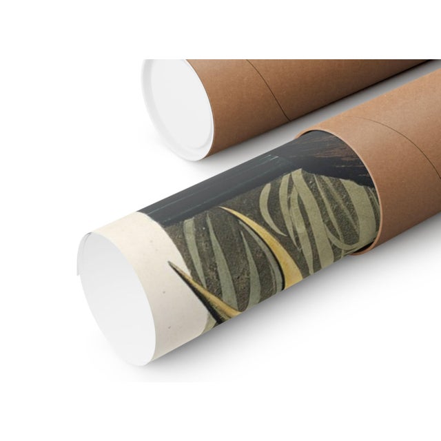 Great Blue Heron by John James Audubon, Vintage Art Print Reproduction, 24" × 36" For Sale In Buffalo - Image 6 of 6