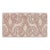 Sample - Schumacher Freeform Embroidered Tape in Clay For Sale