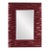 Zenith Mirror - Glossy Burgundy For Sale