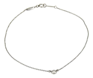 Tiffany & Co. Peretti Diamond by the Yard Platinum Chain Bracelet 8.5"