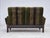 Vintage Scandinavian Two-Seater Sofa in Green Furniture Velour and Beech, 1970s For Sale - Image 13 of 18