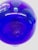 1970’s Harkness Hand Blown Cobalt Blue Glass Vase For Sale - Image 11 of 13