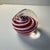 Old Glory Ges Glass Swirl Paperweight Patriotic Art Piece For Sale - Image 9 of 14