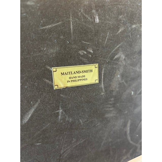 Evoking the warm, layered elegance of a Ralph Lauren–style library, this sculptural Maitland-Smith table lamp brings...