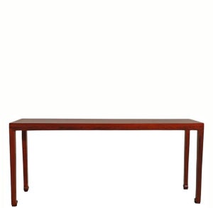 70" Long Minimalist Elm Console Table