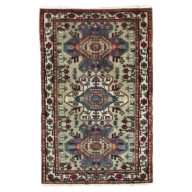 Vintage Caucasian Shirwan Rug, 1960s For Sale