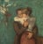 Realism Raphael Soyer Couple Embracing Oil on Canvas For Sale - Image 3 of 8